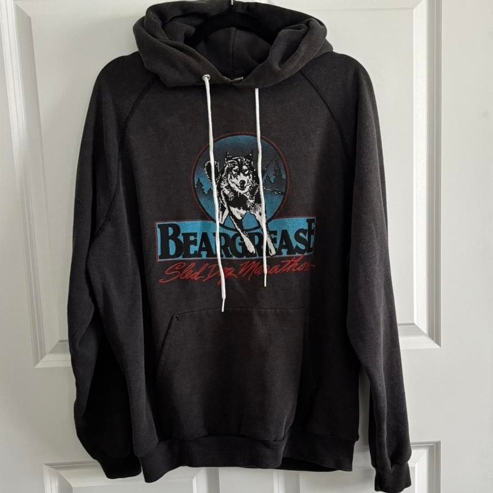 Bear Grease black hoodie Size XL